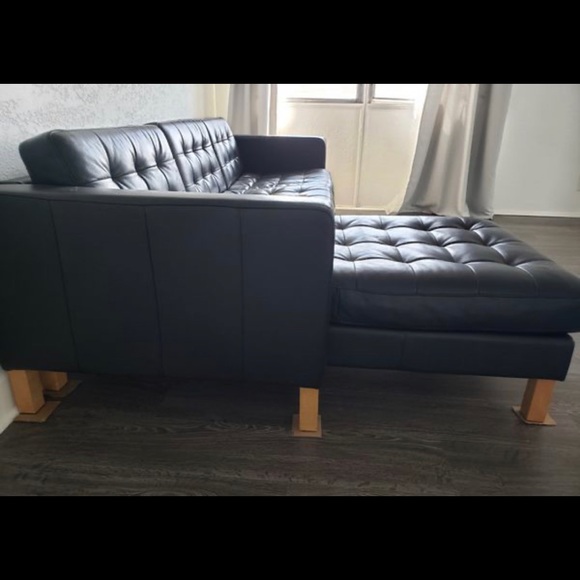 Beautiful Leather IKEA Sofa - Picture 4 of 4